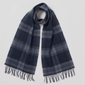 Tartan Admiral Navy Scarf